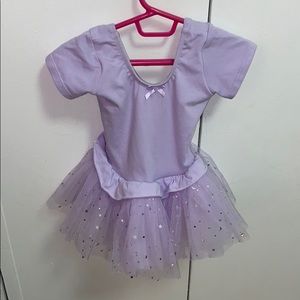 Dancina purple toddler sparkle tutu sz 2-3t